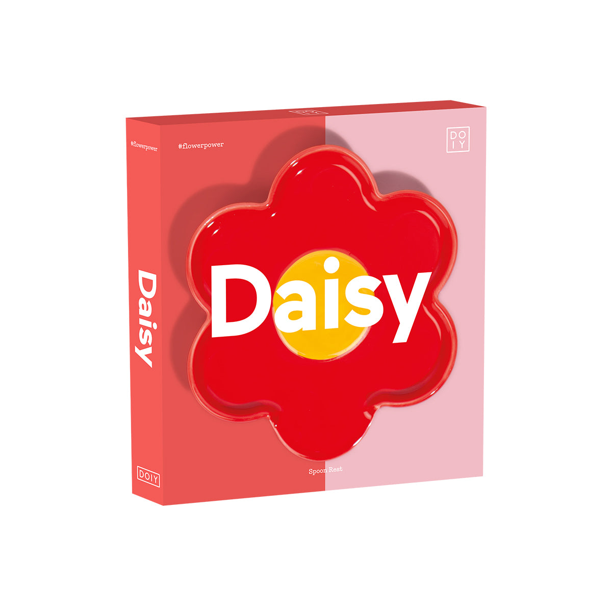 DOIY Daisy Spoon Rest Red