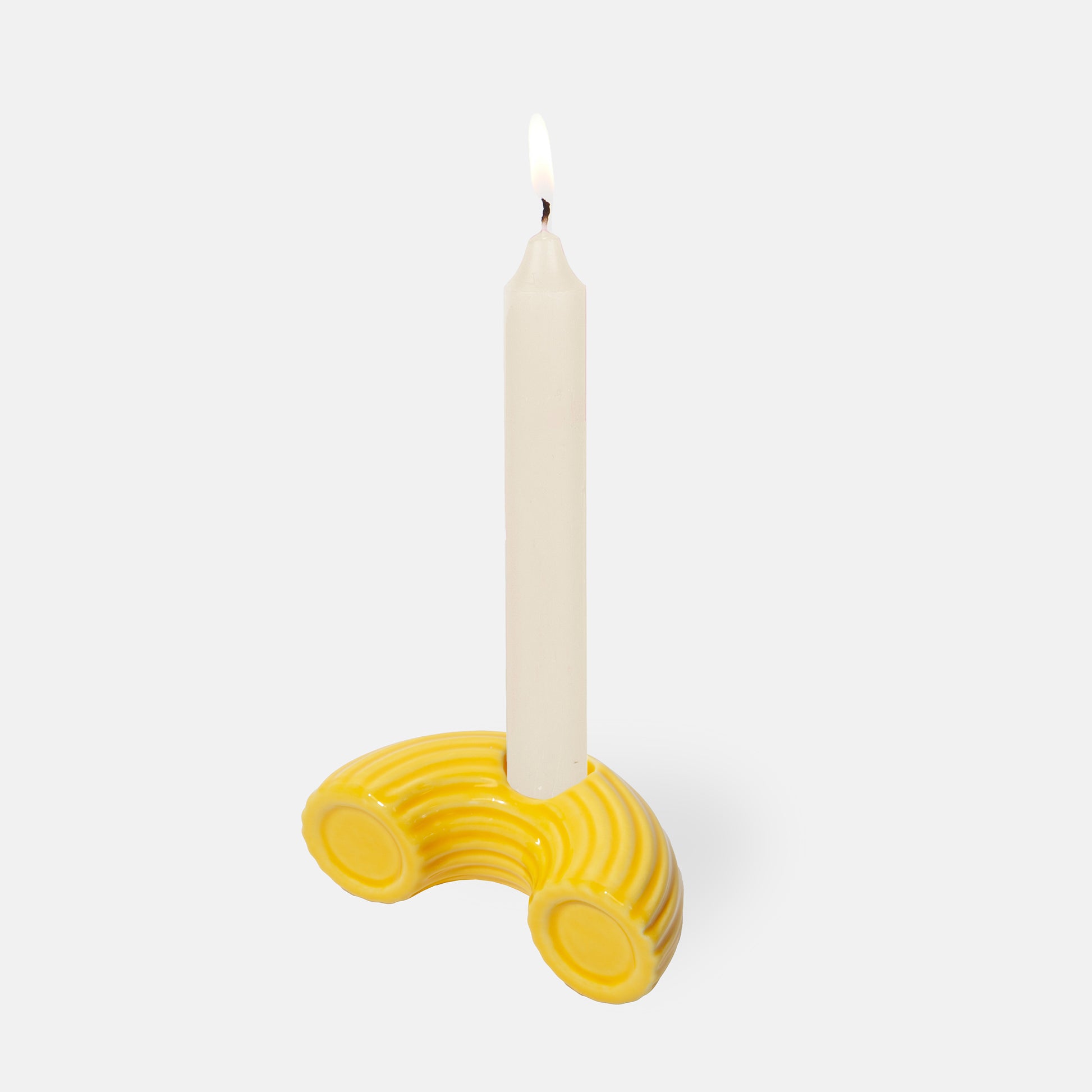 DOIY Dolce Vita Candle Holder Macaroni