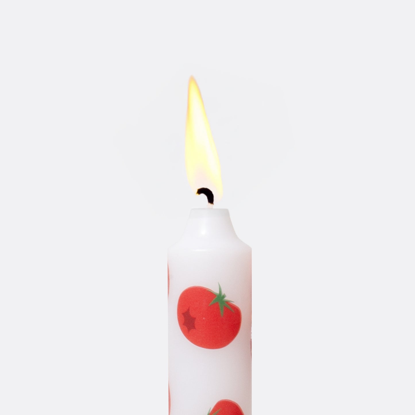 DOIY Dolce Vita Taper Candles (set of 2) Tomato
