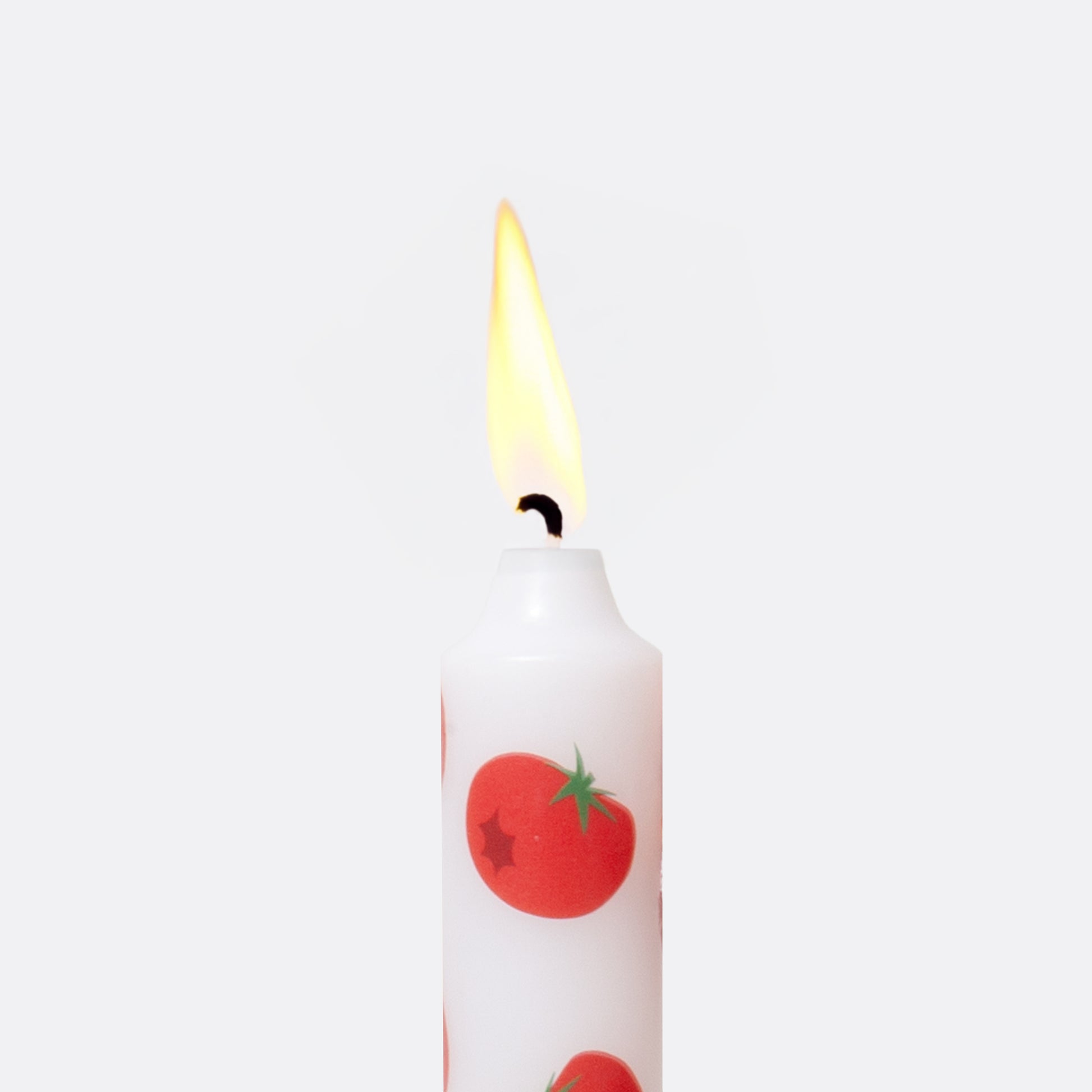 DOIY Dolce Vita Taper Candles (set of 2) Tomato