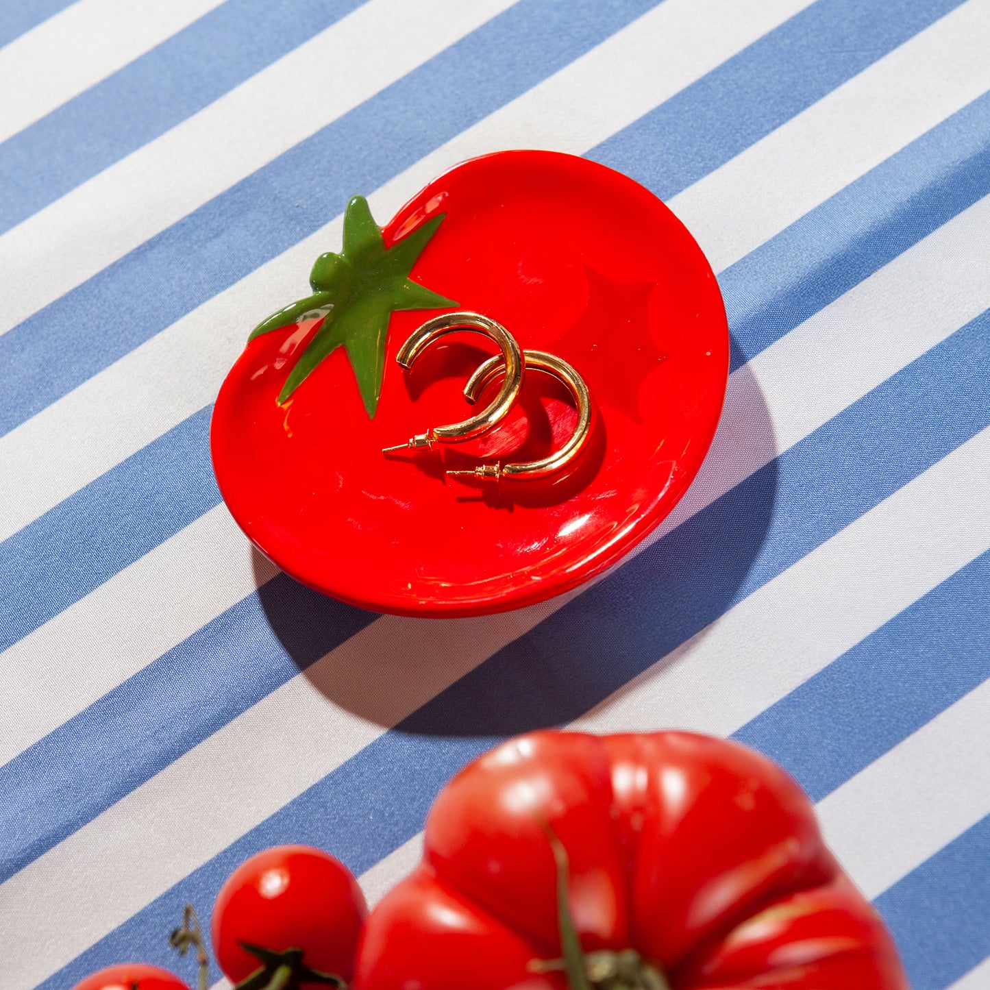 DOIY Dolce Vita Trinket Tray Tomato
