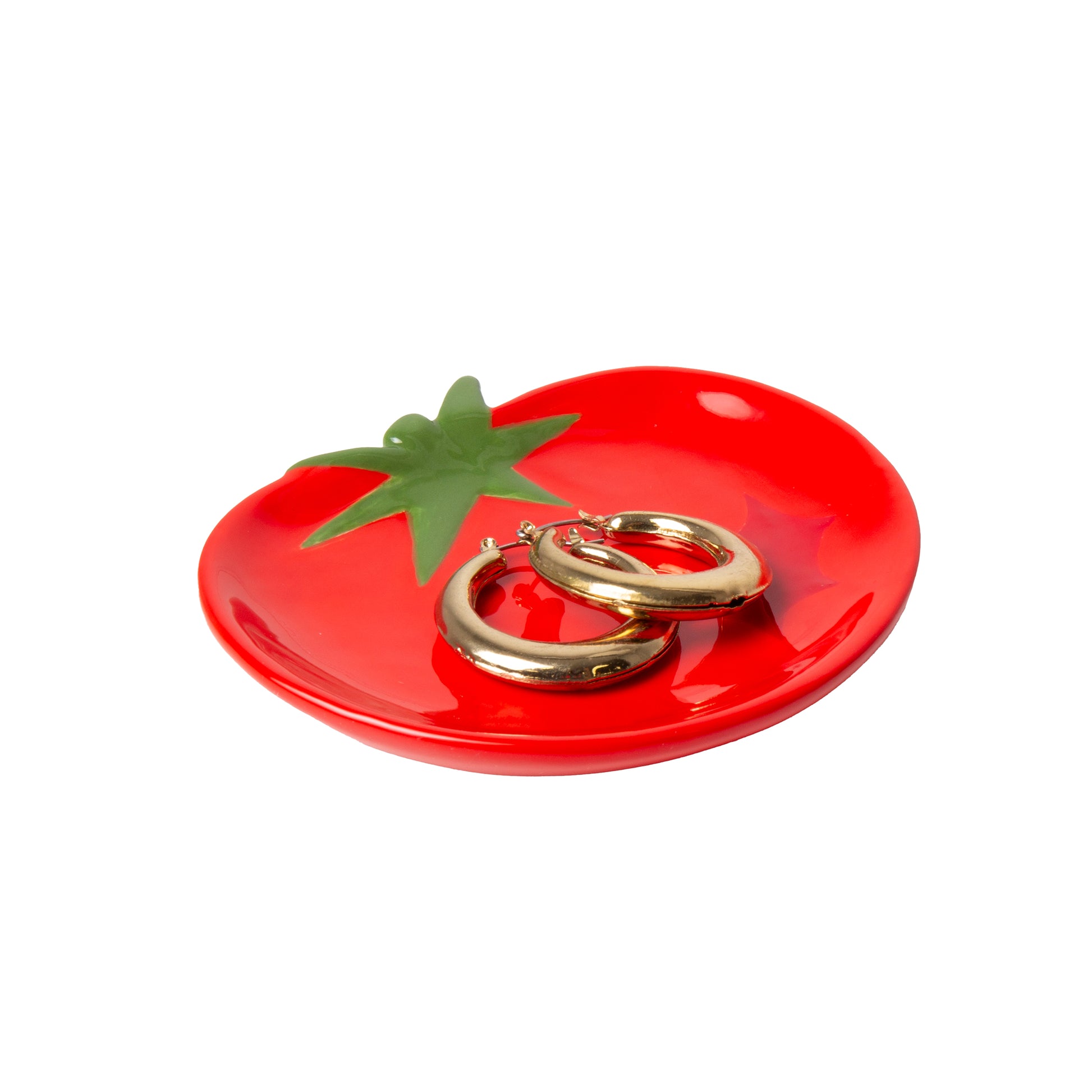DOIY Dolce Vita Trinket Tray Tomato