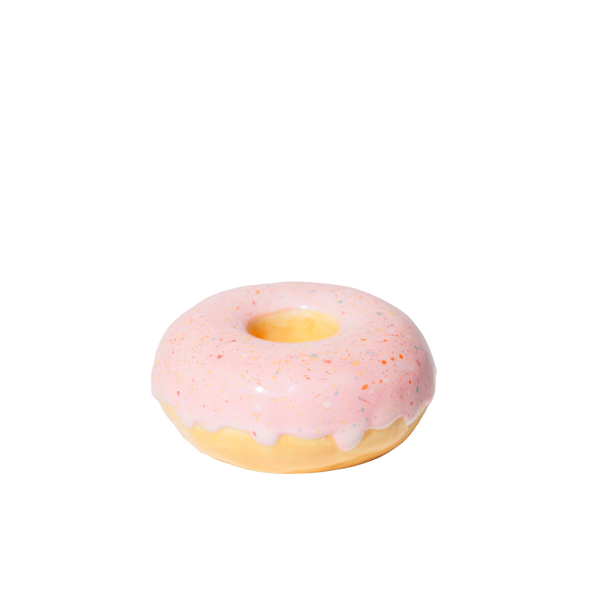 DOIY Fast Food Candle Holder Donut Pink