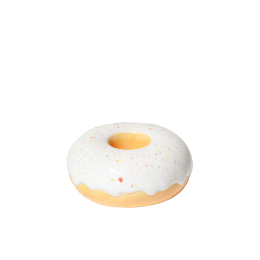 DOIY Fast Food Candle Holder Donut White