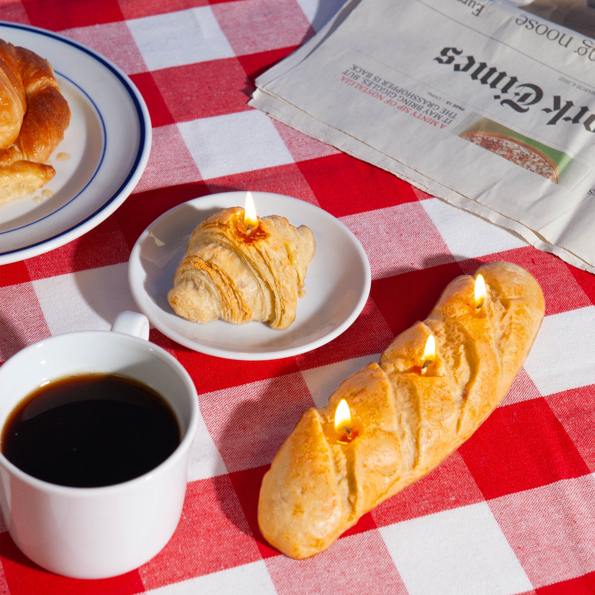 DOIY Good Morning Candle Croissant