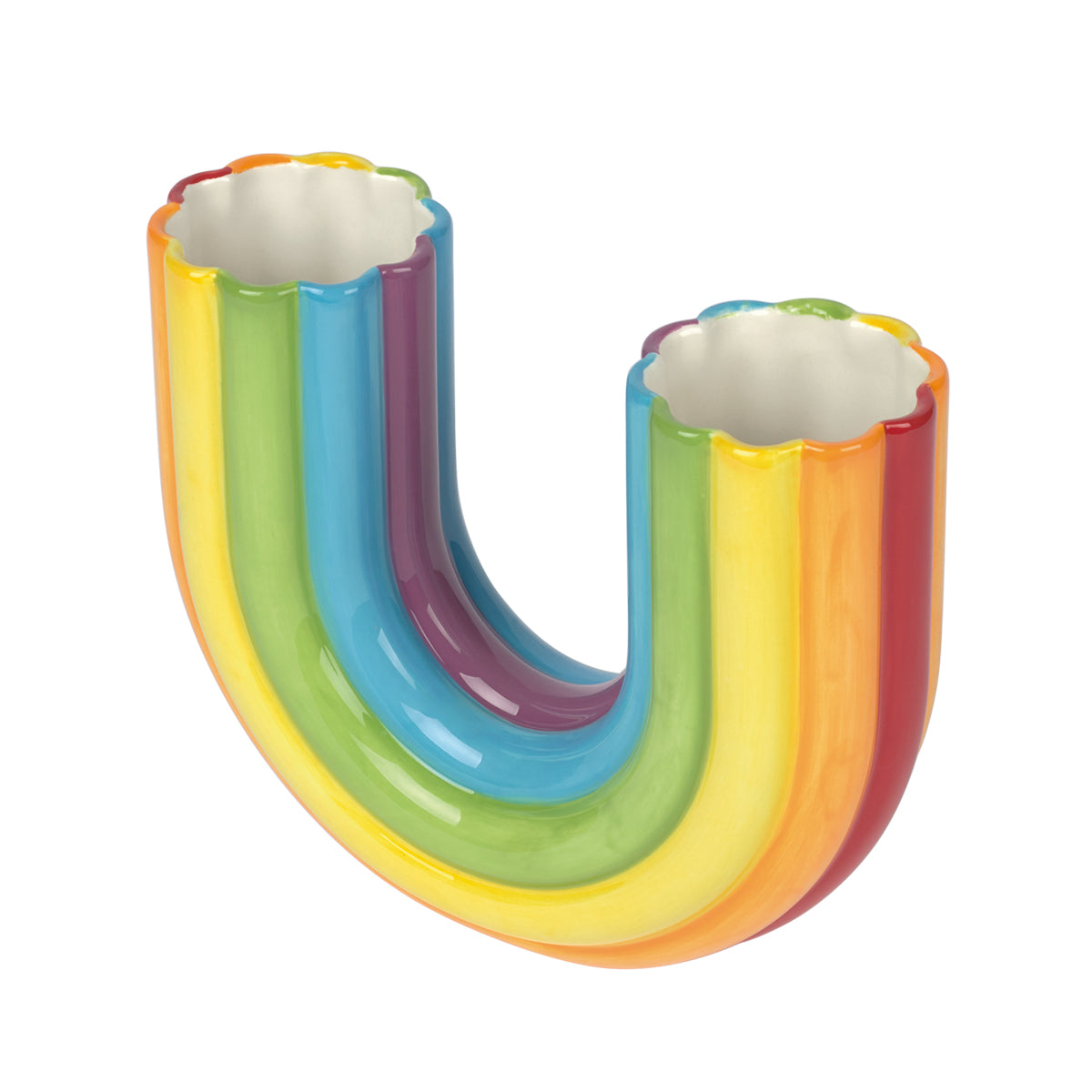 DOIY Rainbow Vase Double