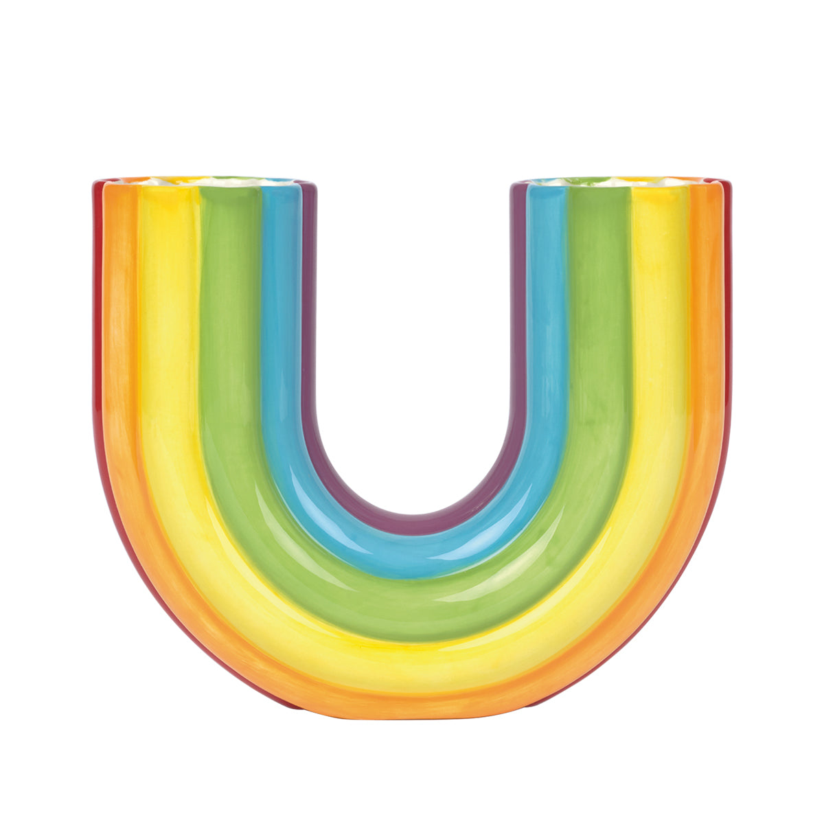 DOIY Rainbow Vase Double