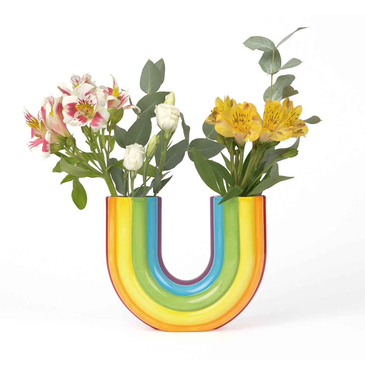 DOIY Rainbow Vase Double