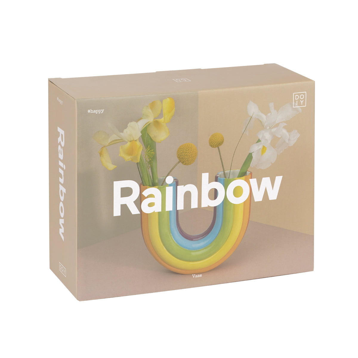 DOIY Rainbow Vase Double