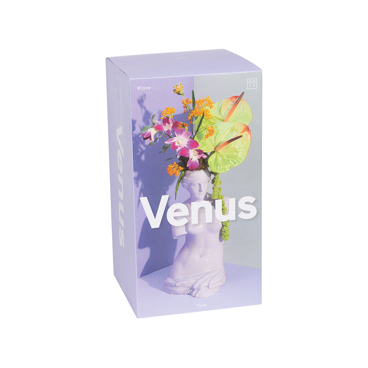 DOIY Greek Series Venus Vase Lilac