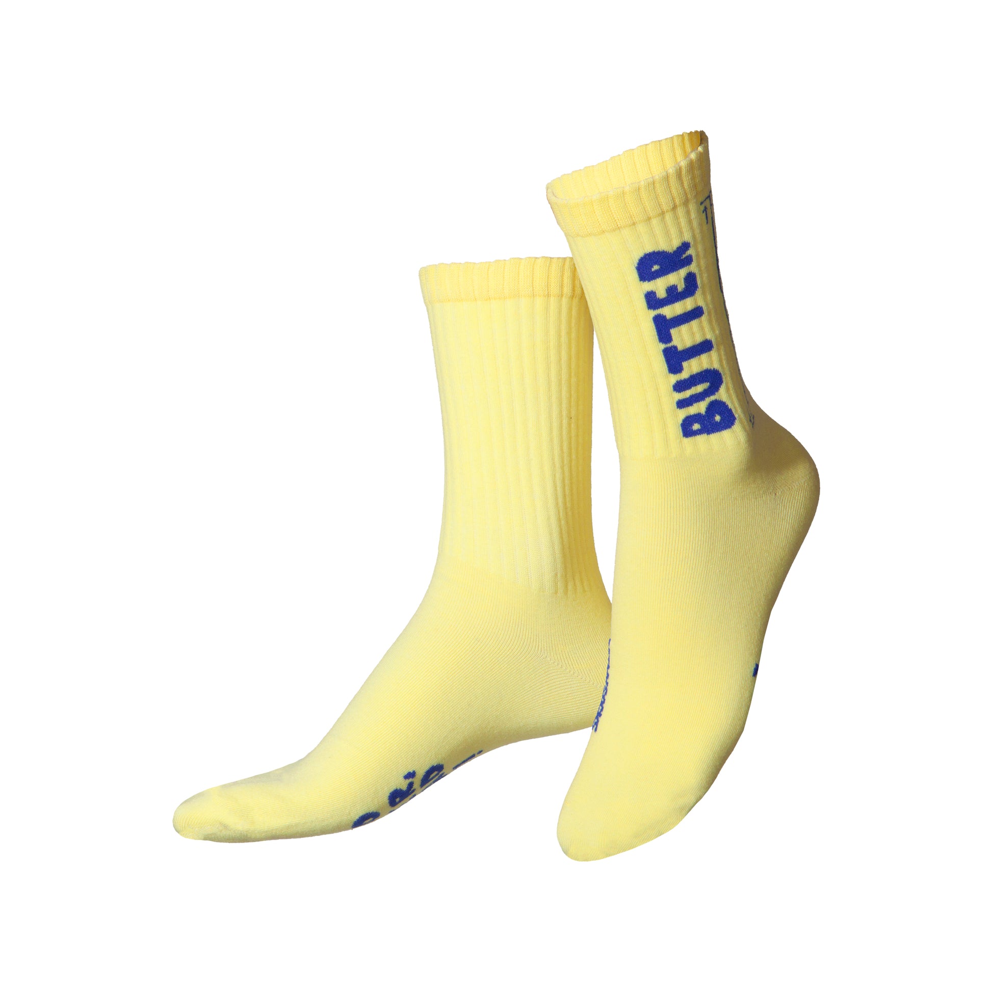 Eat My Socks Crew Socks Butter