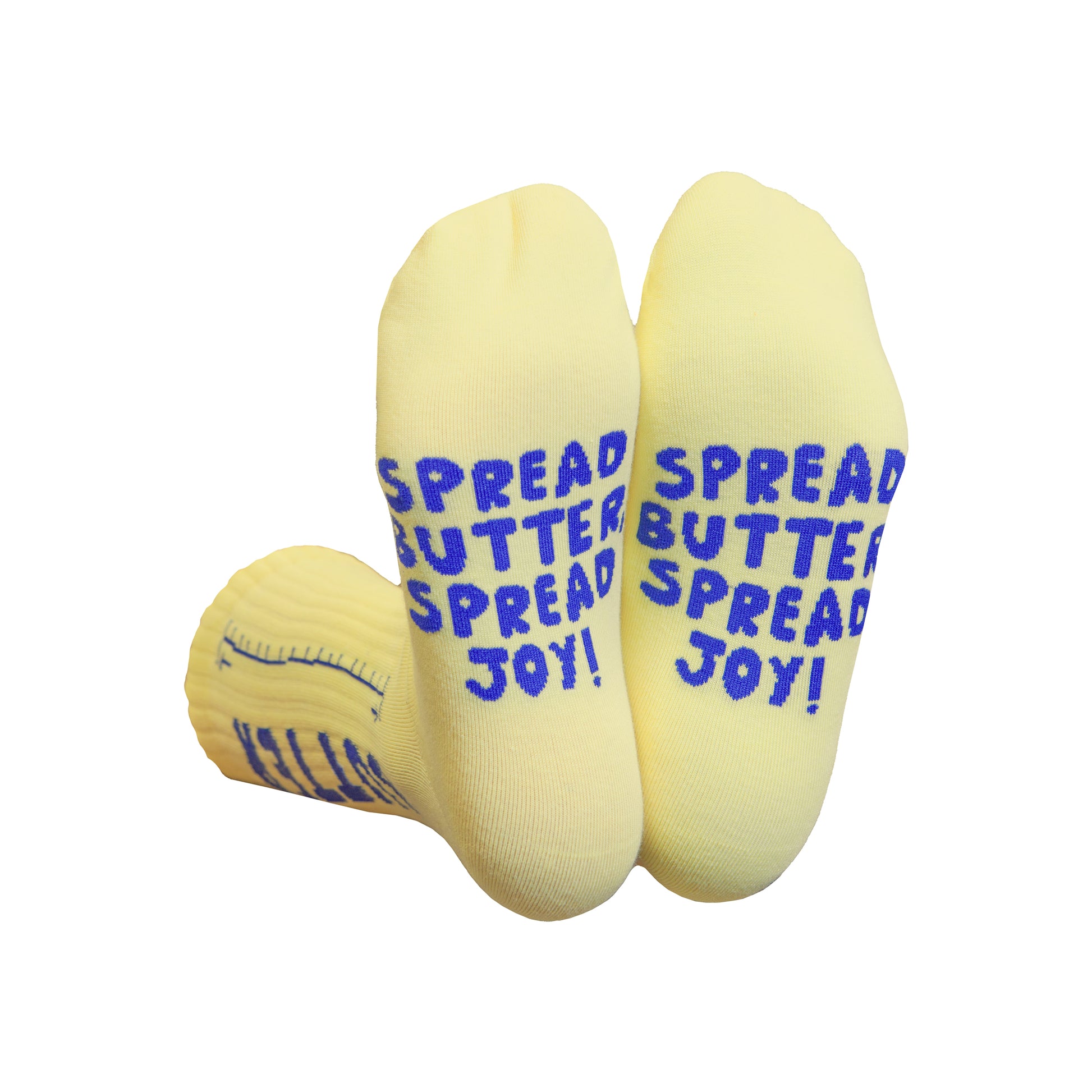Eat My Socks Crew Socks Butter