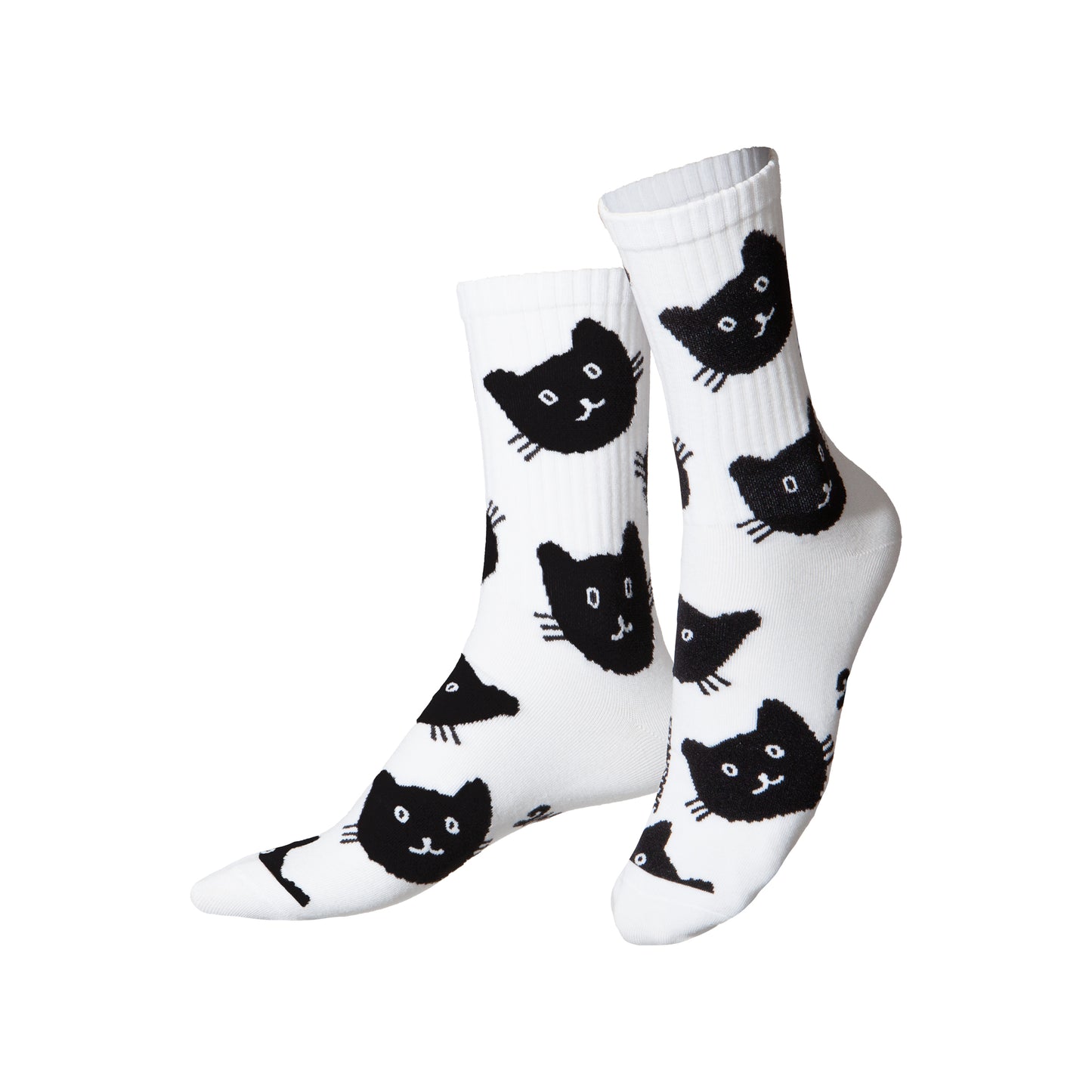 Eat My Socks Crew Socks Cat