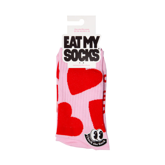 Eat My Socks Crew Socks Love