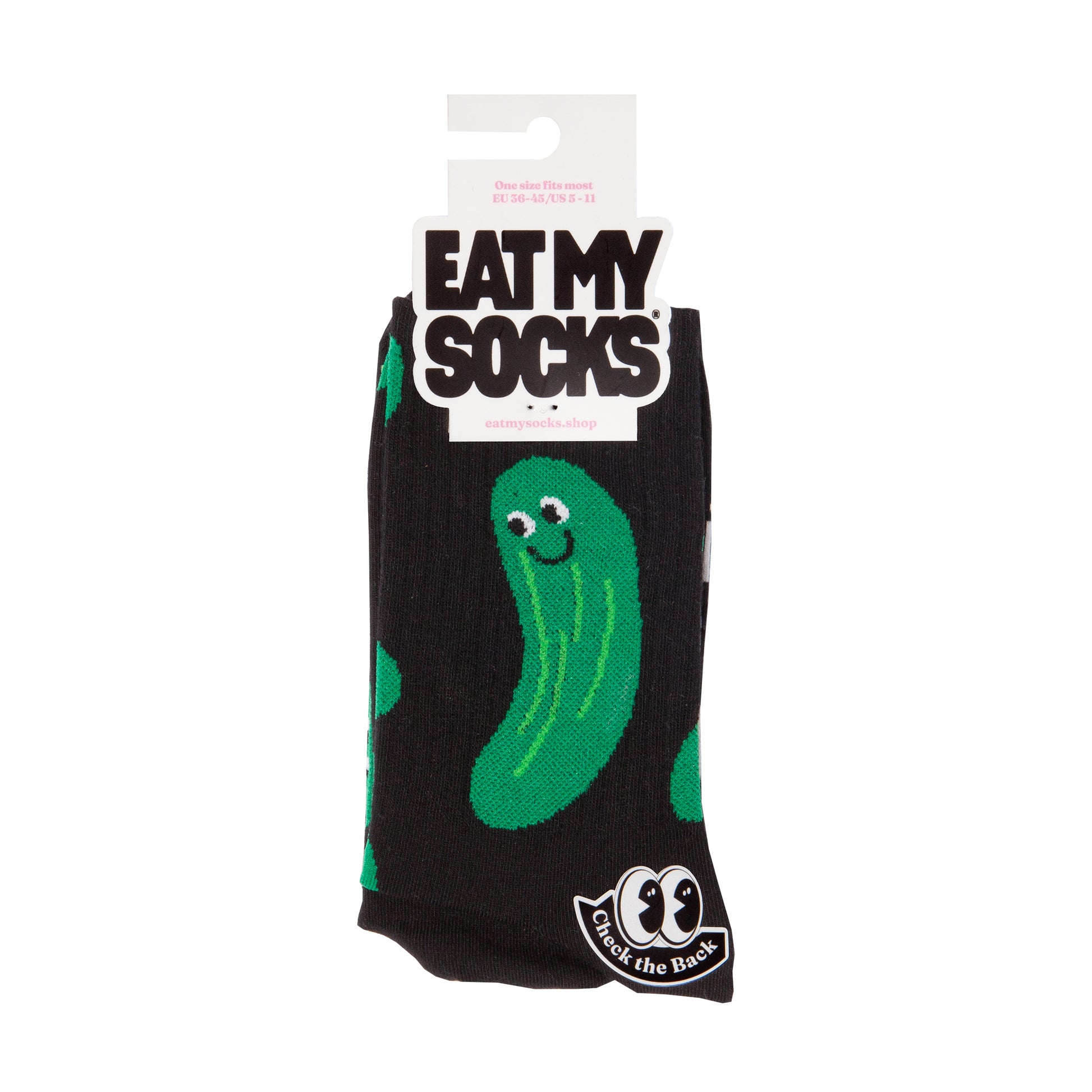 Eat My Socks Crew Socks Pickles