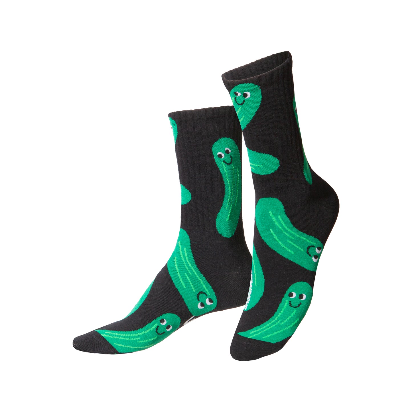 Eat My Socks Crew Socks Pickles