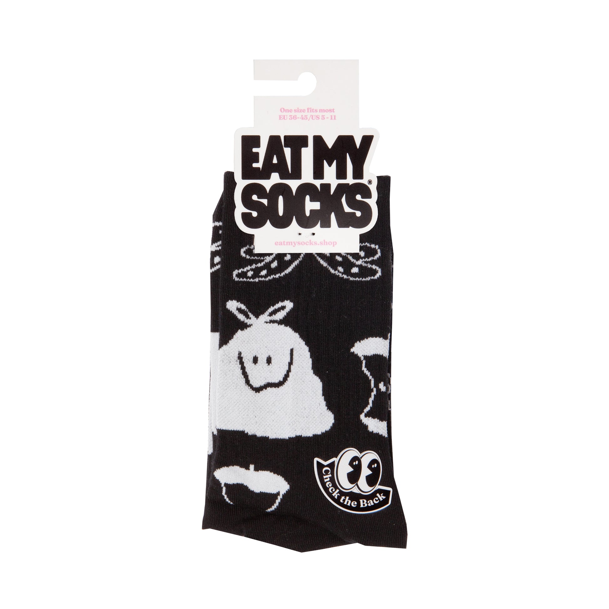 Eat My Socks Crew Socks Trash