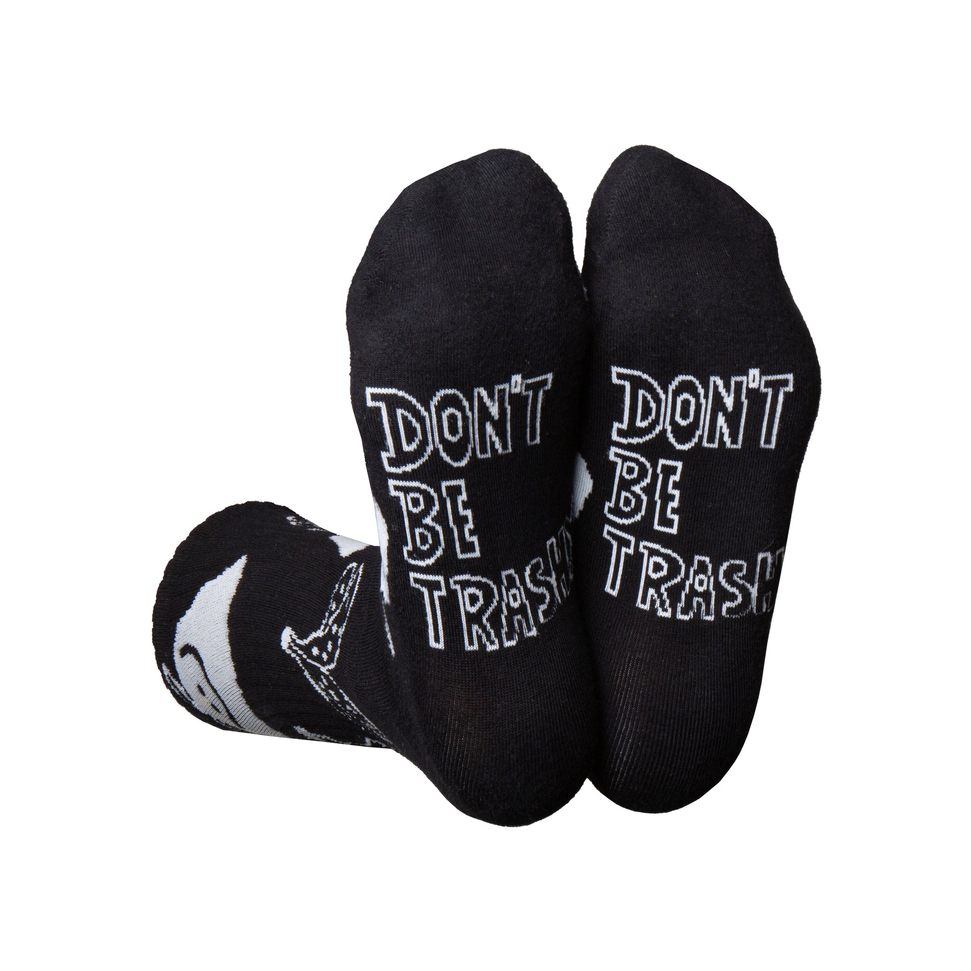 Eat My Socks Crew Socks Trash