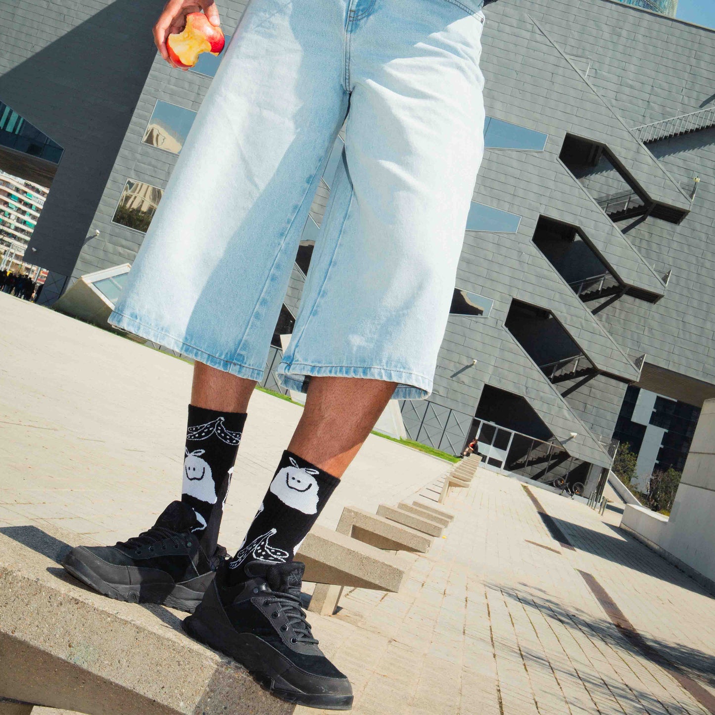 Eat My Socks Crew Socks Trash