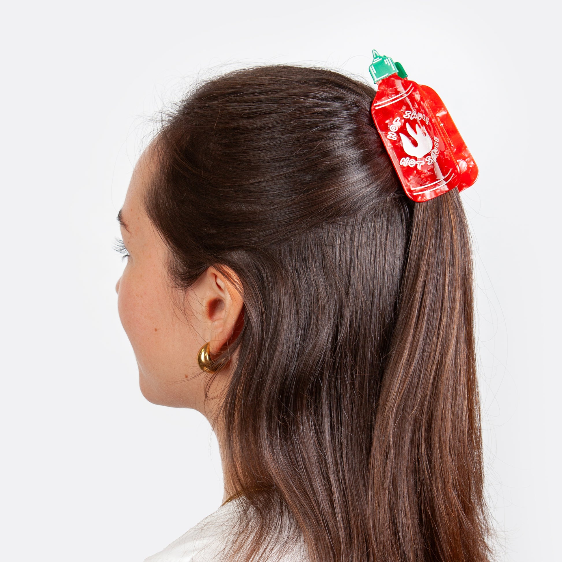 Eat My Socks Hair Claw Sriracha