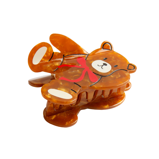 Eat My Socks Hair Claw Teddy Bear