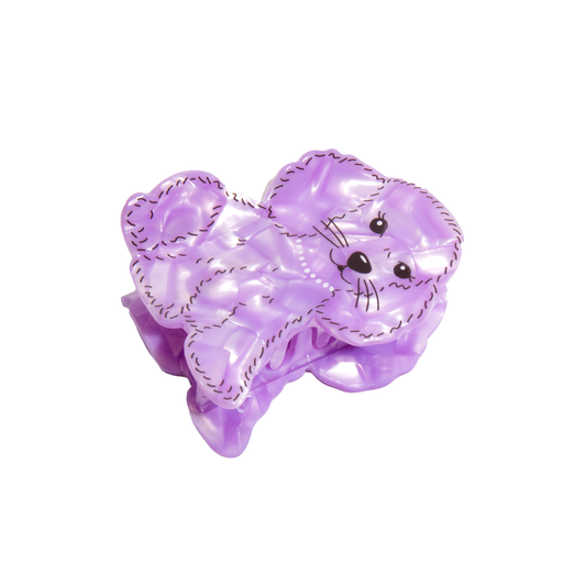 Eat My Socks Hair Claw Vintage Dog