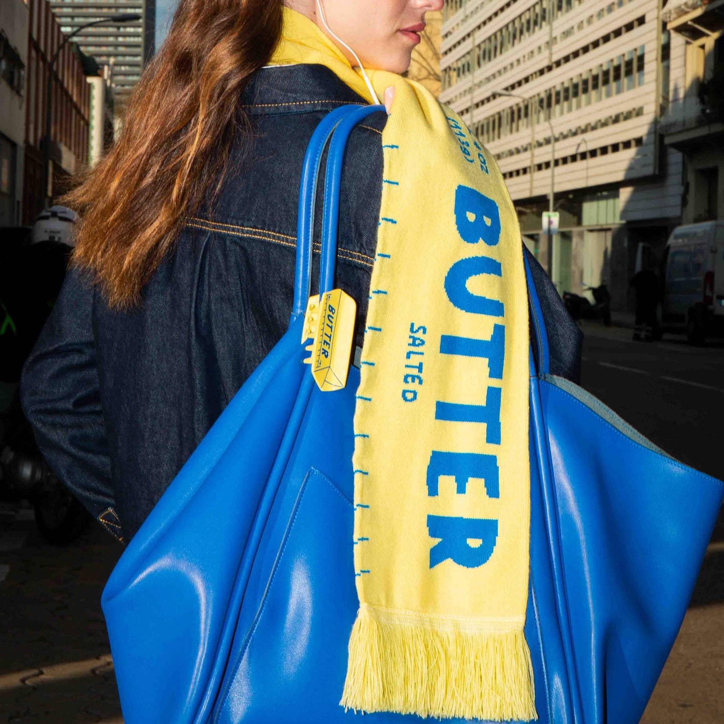 Eat My Socks Scarf Butter