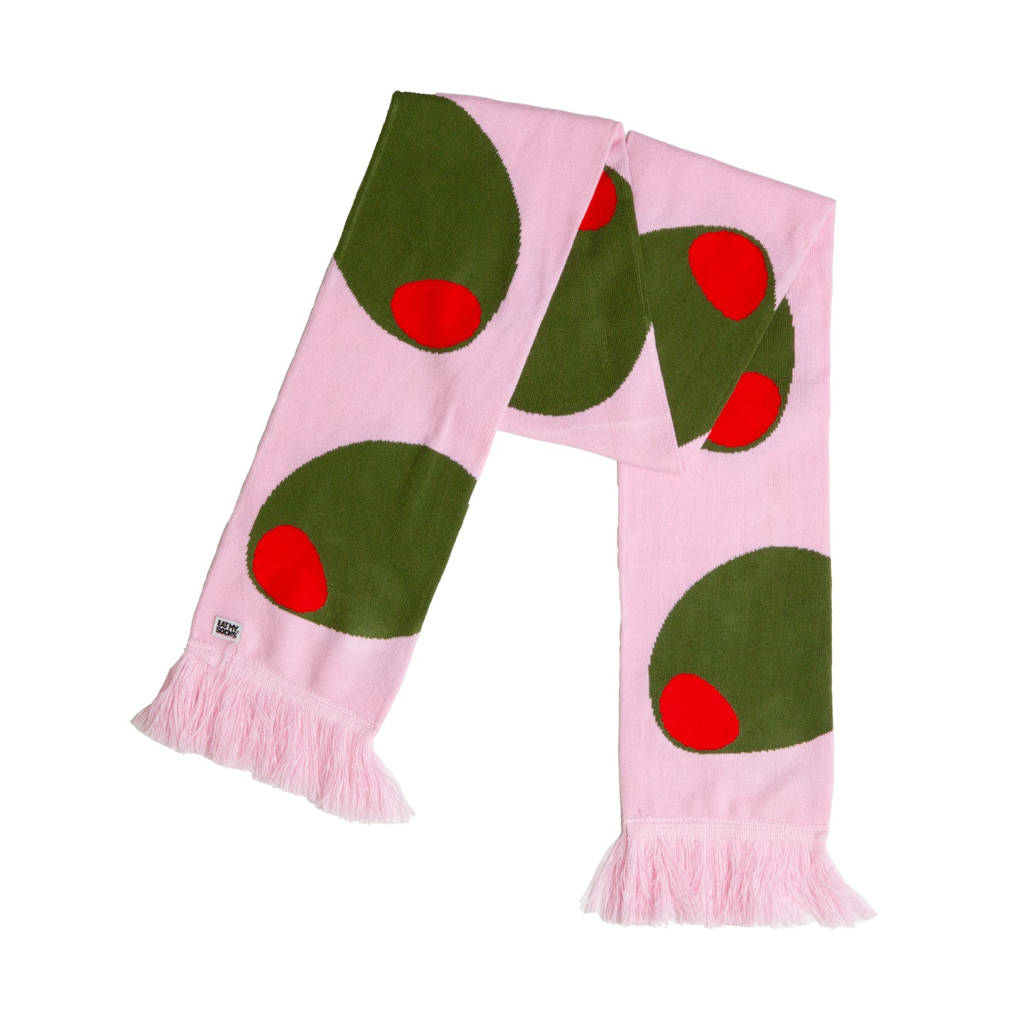 Eat My Socks Scarf Olive