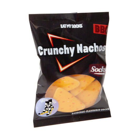 Eat My Socks Socks Crunchy Nachos BBQ