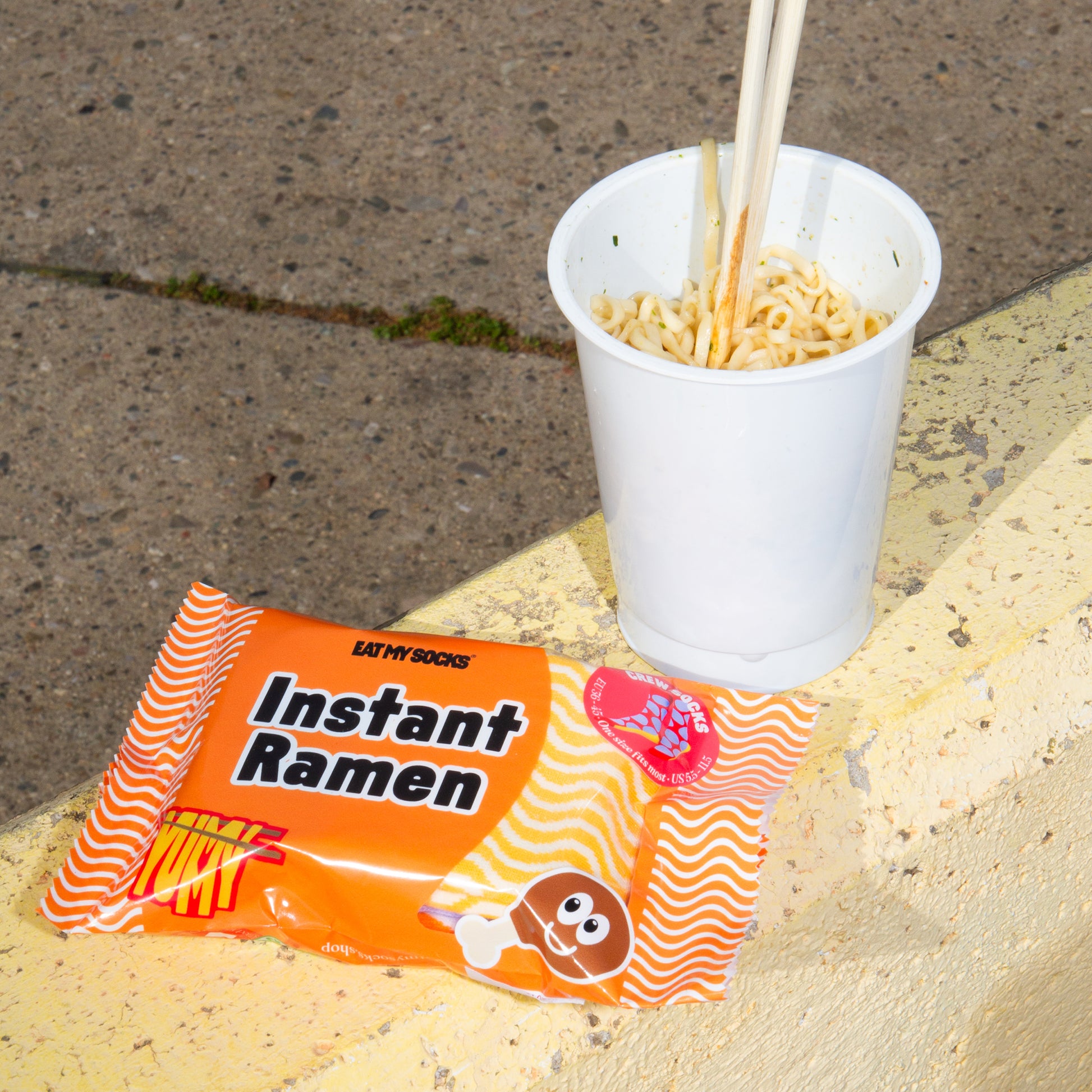 Eat My Socks Socks Instant Ramen Chicken