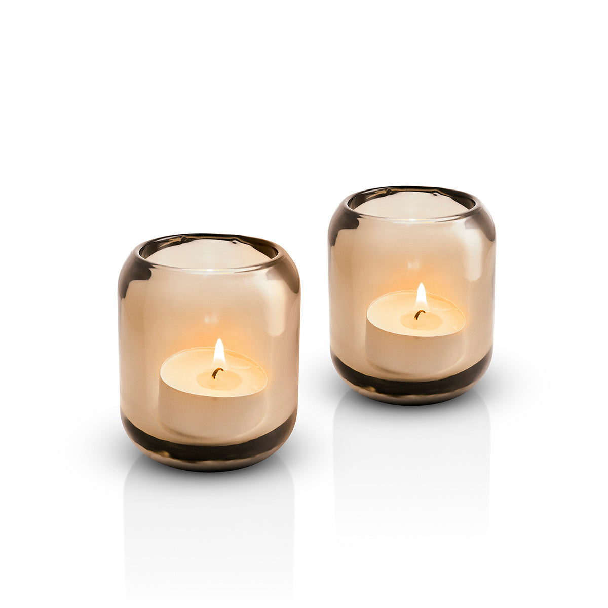 Acorn Tealight Holder (2pcs) Amber