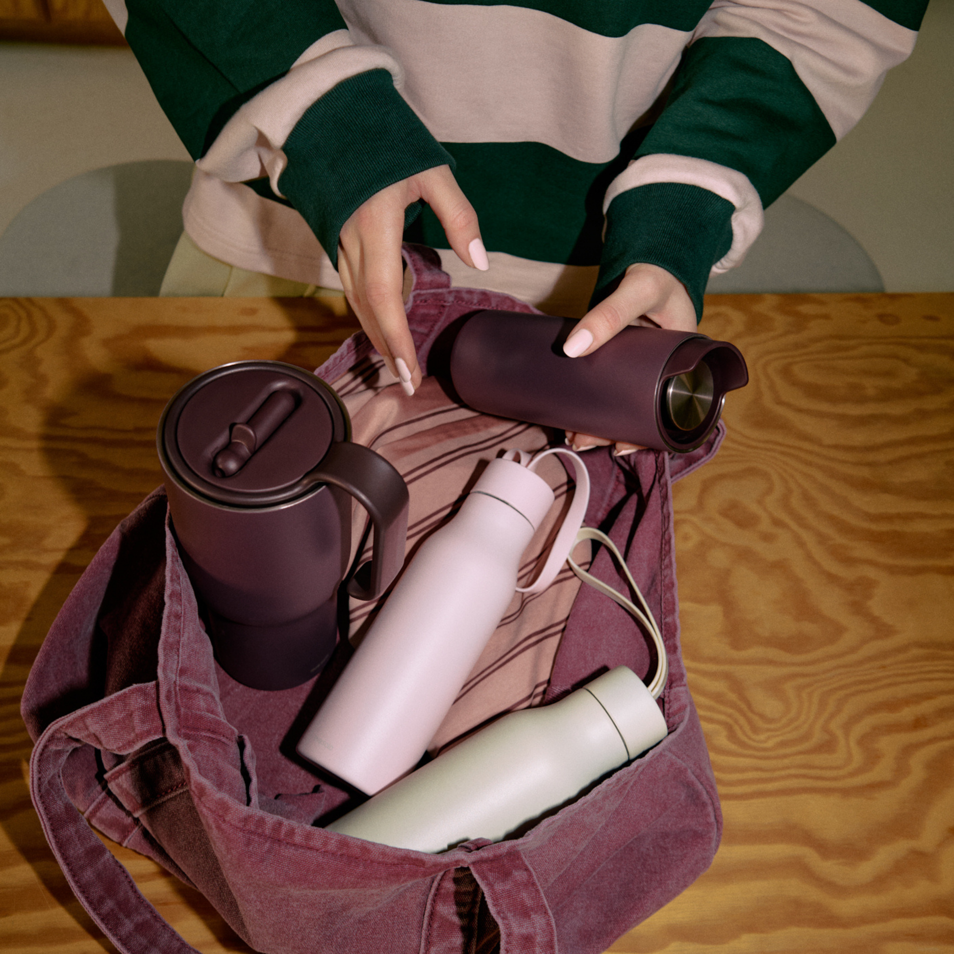 Eva Solo To Go Urban Coffee Cup 350ml Fig Purple Coffee Cup Coffee Cup