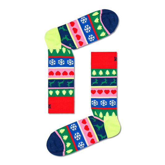 Happy Socks Christmas Stripe Sock (4300)