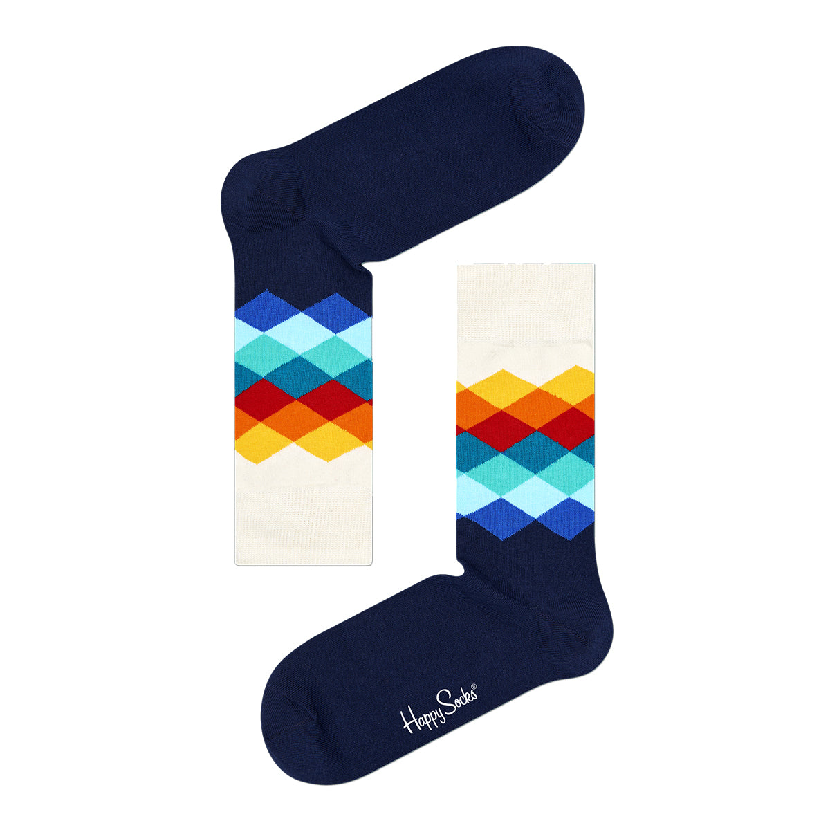 Happy Socks Faded Diamond Sock (6450)