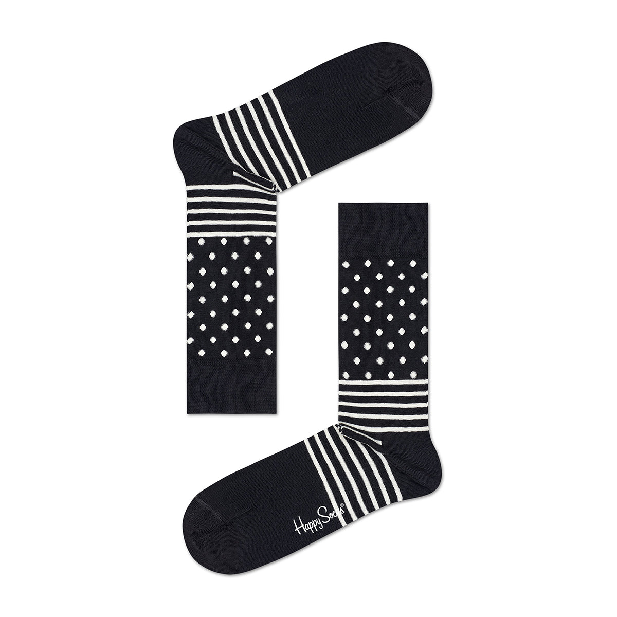 Happy Socks Gift Set Classic Black & White (9150) 4-Pack