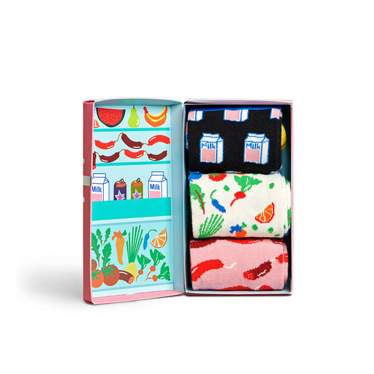 Happy Socks Gift Set Foodie (0200) 3-Pack