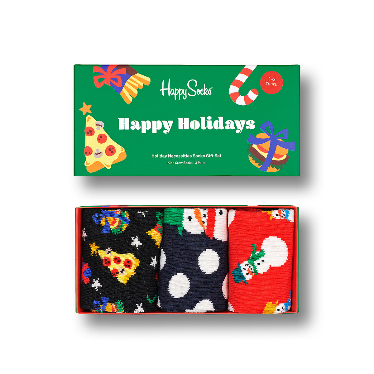 Happy Socks Gift Set Kids Holiday (9300) 3-Pack