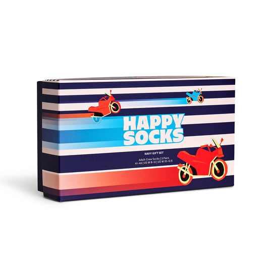 Happy Socks Gift Set Navy (6500) 3-Pack