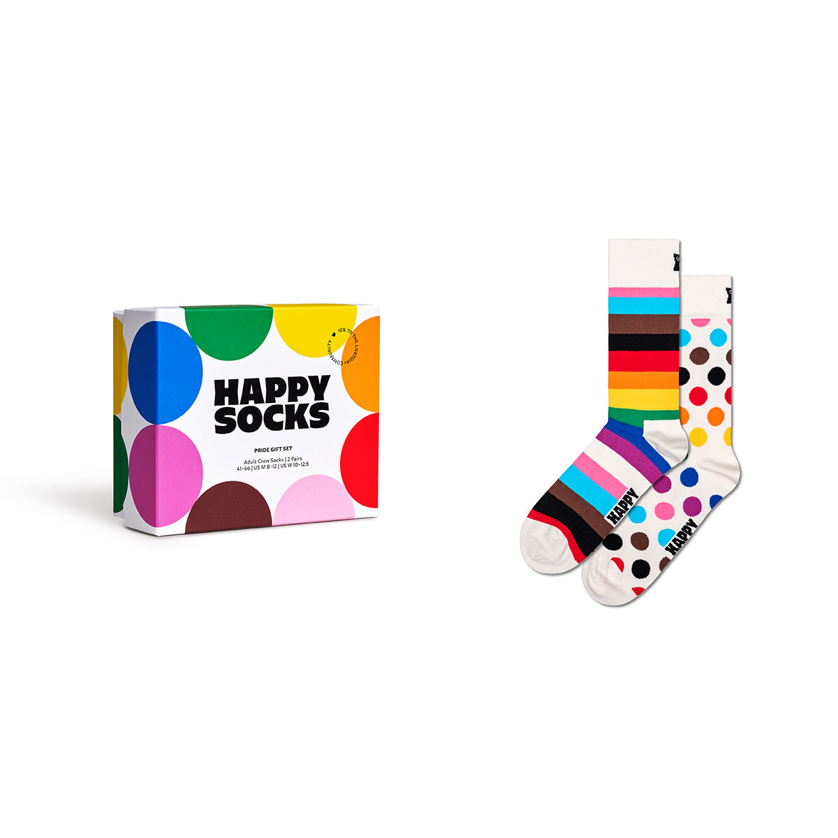 Happy Socks Gift Set Pride (1000) 2-Pack