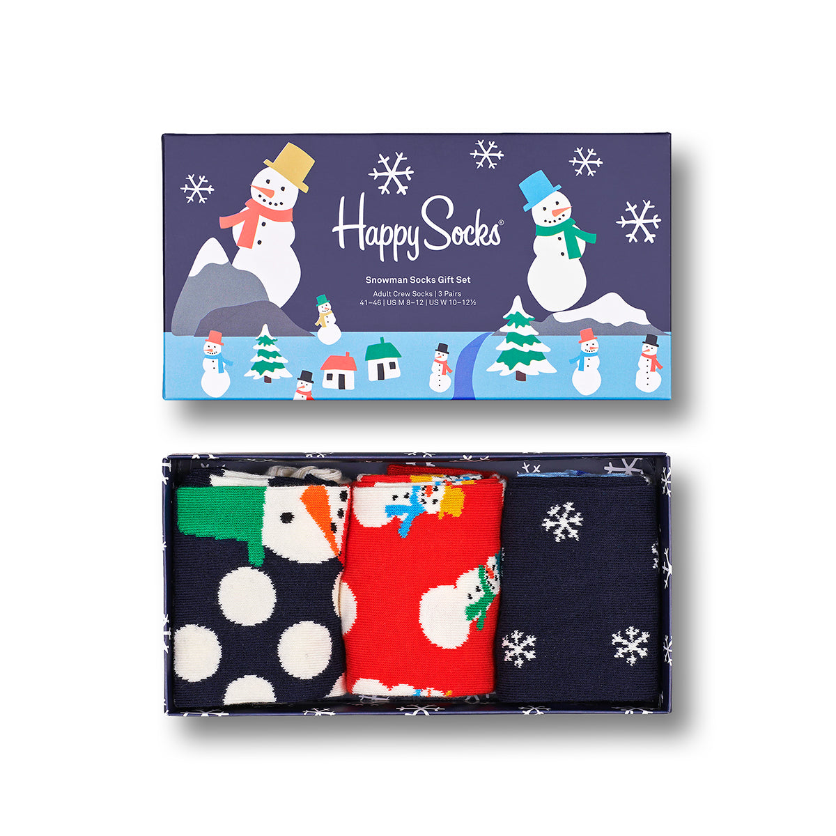 Happy Socks Gift Set Snowman (6500) 3-Pack