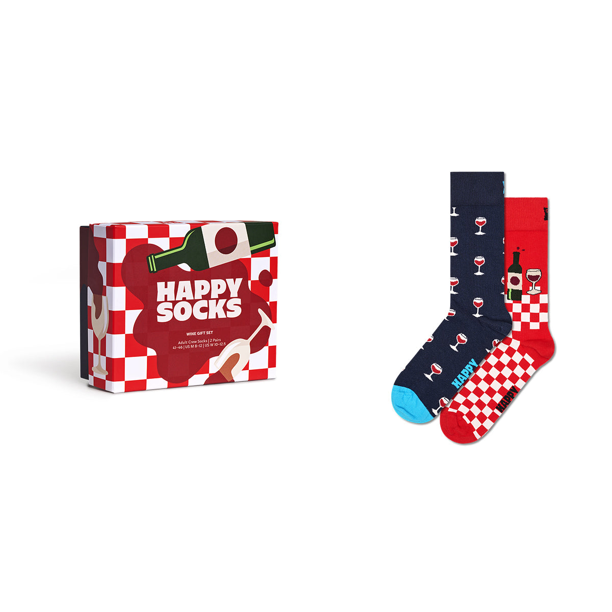 Happy Socks Gift Set Wine (6300) 2-Pack