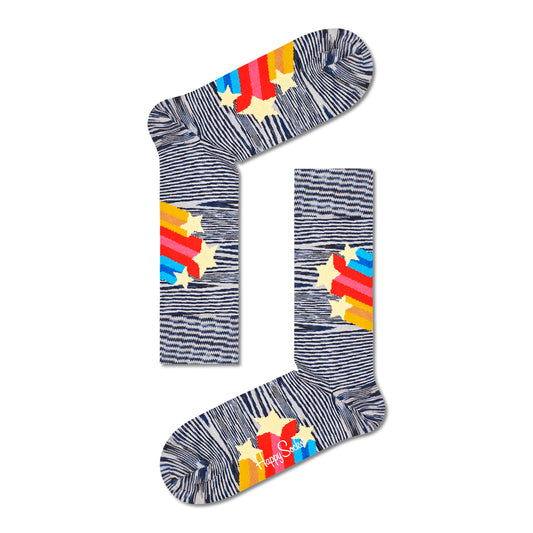 Happy Socks Shooting Stars Sock (9700)