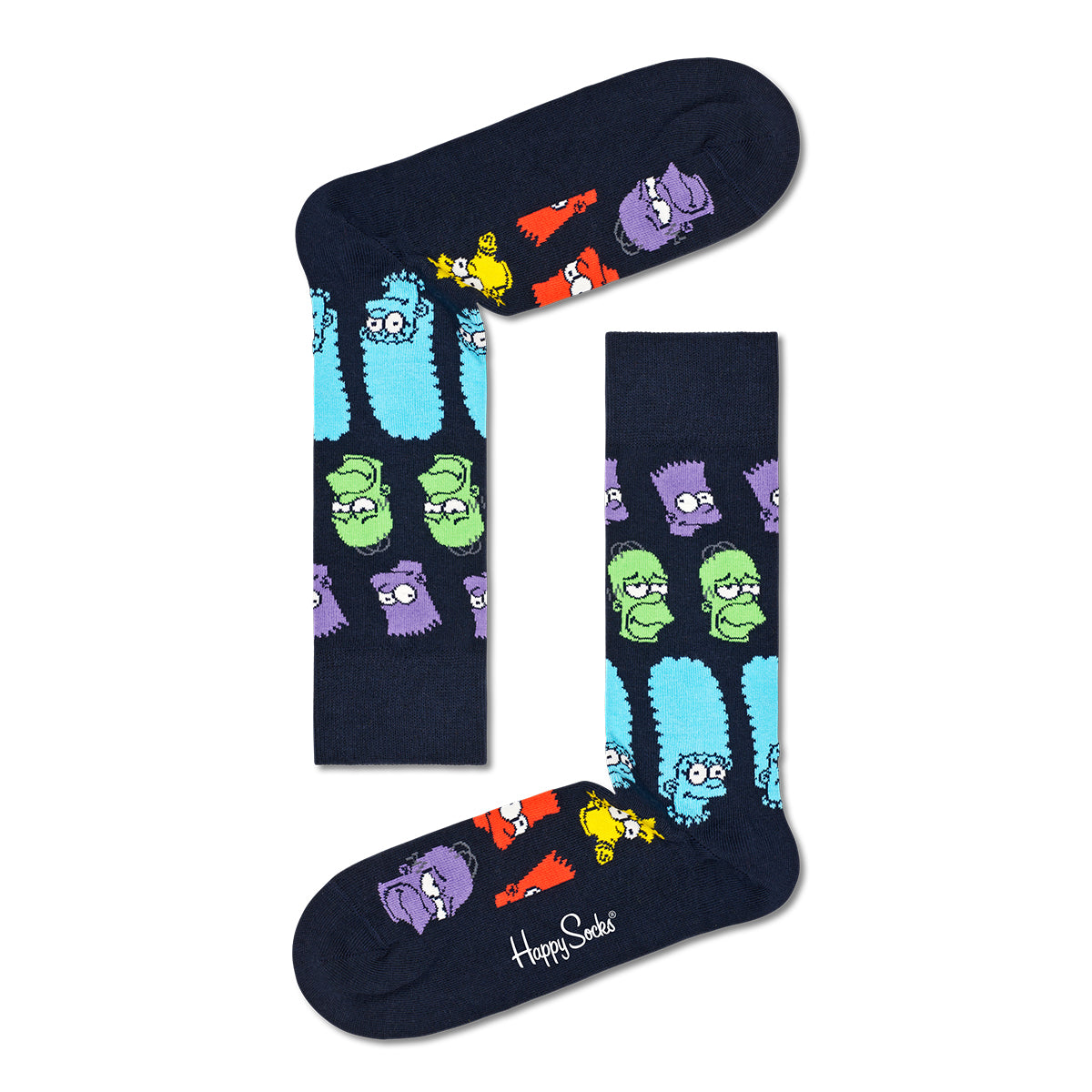 Happy Socks The Simpsons Gift Set Clouds In The Sky (0200) 4-Pack