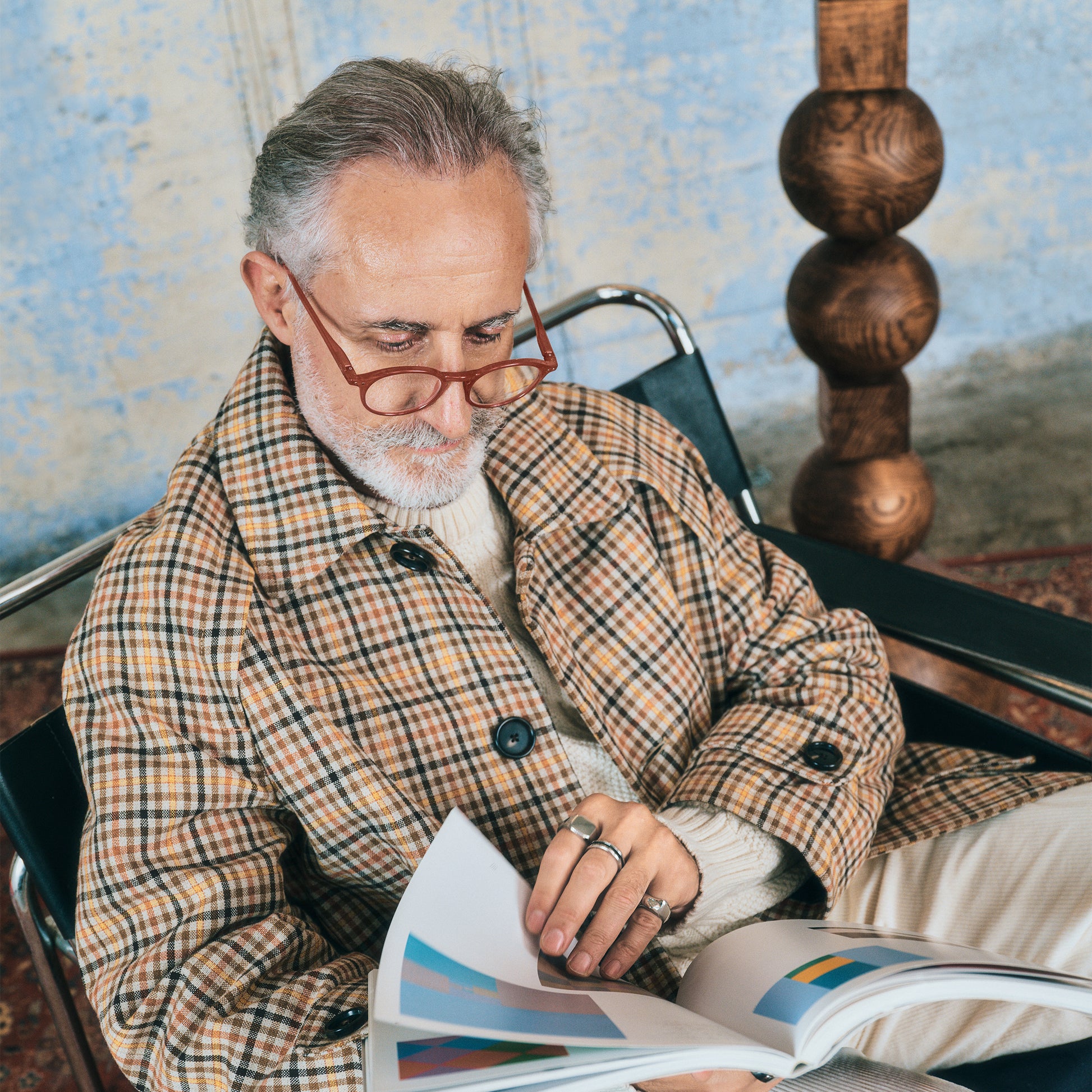 IZIPIZI Reading Collection D Chapters Carmine Red