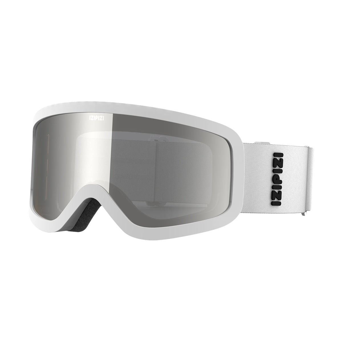 IZIPIZI Sport Snow Adult All Weather White Snow Goggles Snow Goggles