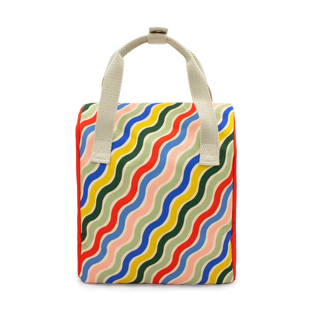 Kind Bag Lunch Bag Rainbow Waves