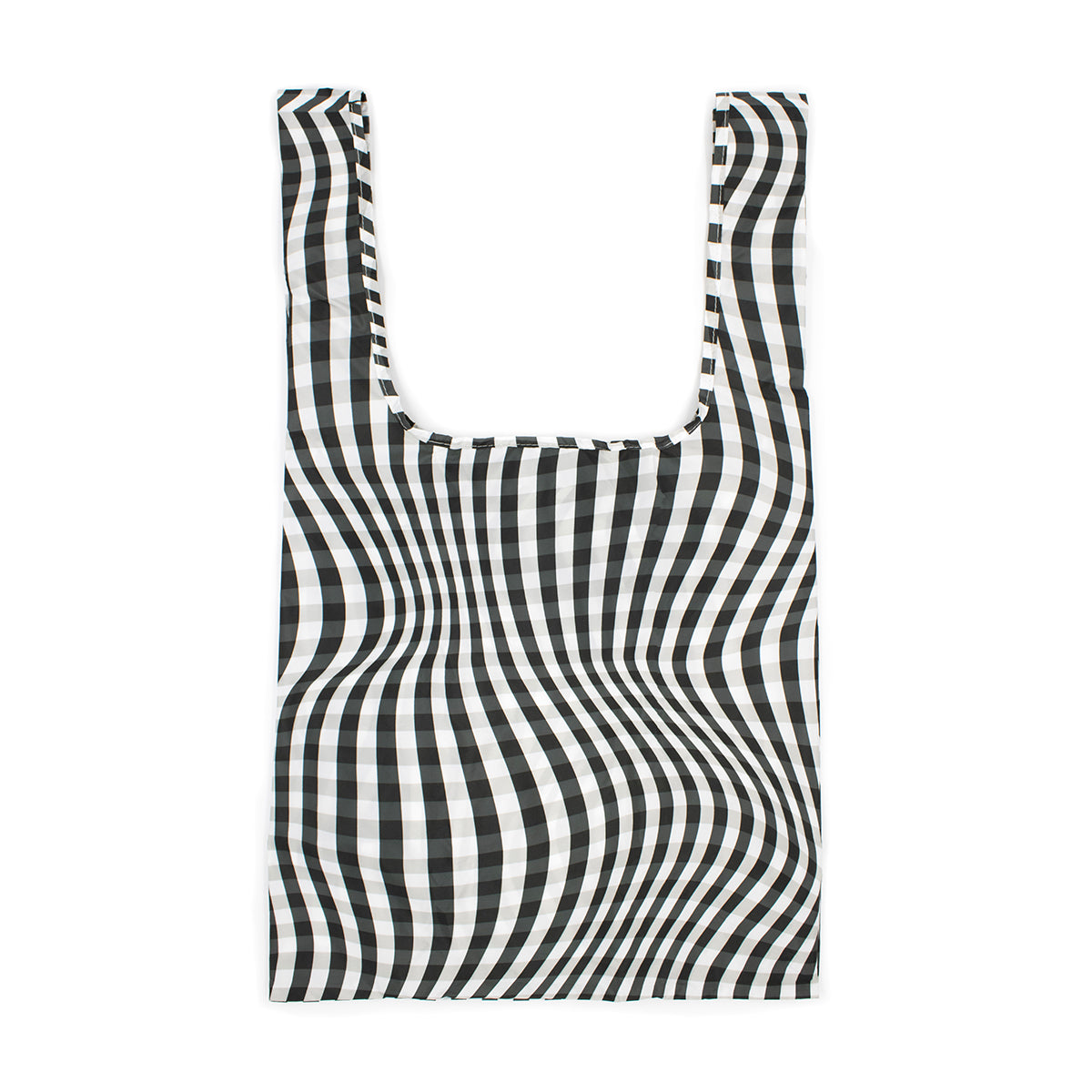 Kind Bag Reusable Bag Medium Distorted Gingham