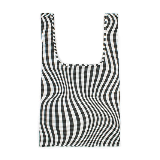 Kind Bag Reusable Bag Medium Distorted Gingham