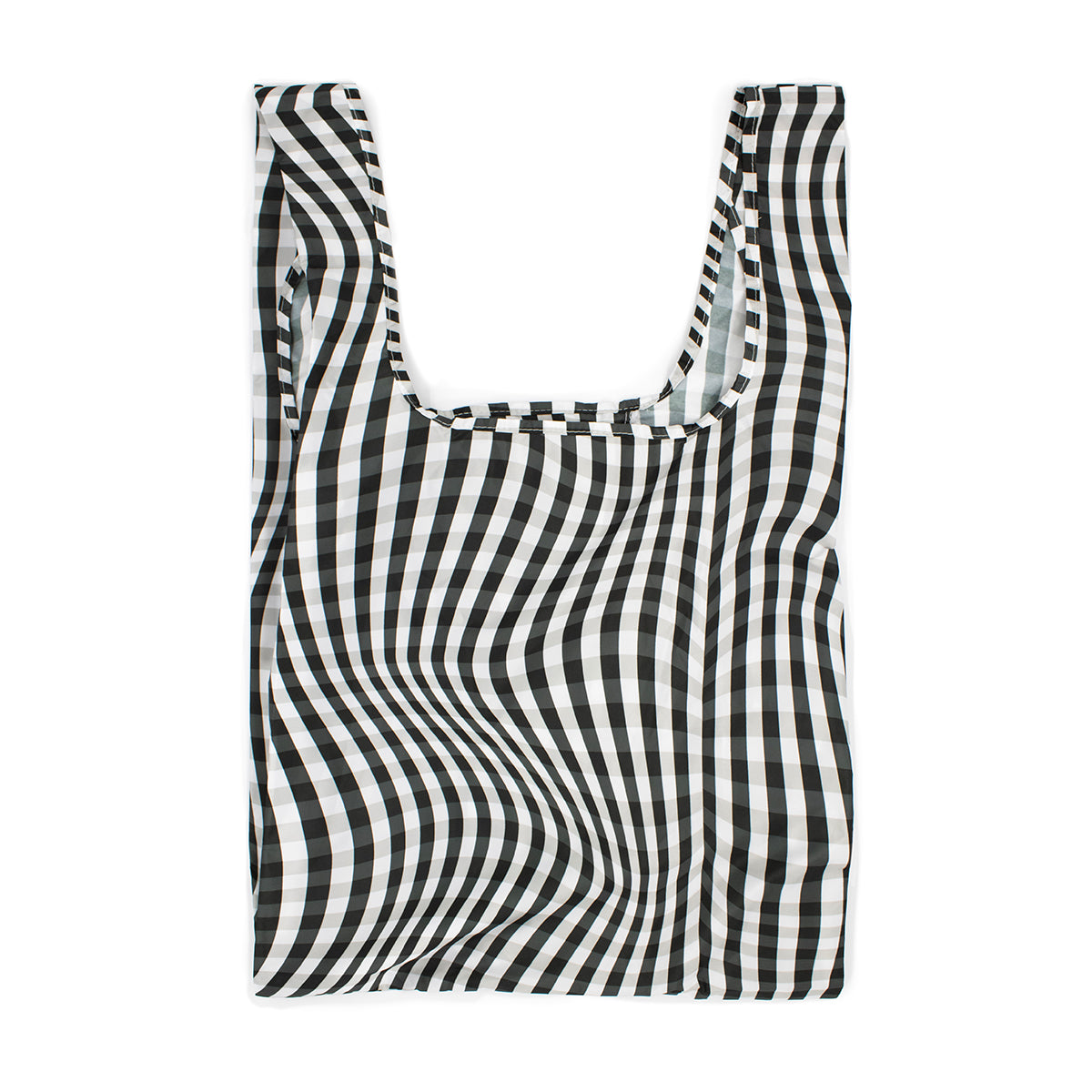 Kind Bag Reusable Bag Medium Distorted Gingham