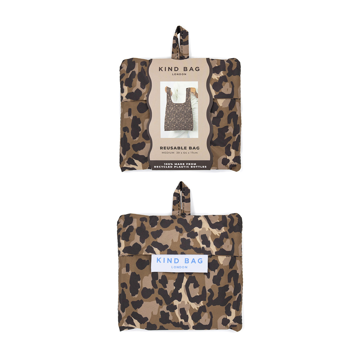 Kind Bag Reusable Bag Medium Leopard